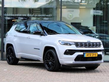 SPOTICAR Jeep Compass 4xe 240 Plug-in Hybrid Electric S | Navi / Leder / Tweedehands - Suv Plugin Hybrid Grijs - Tiel - 1200272612_1