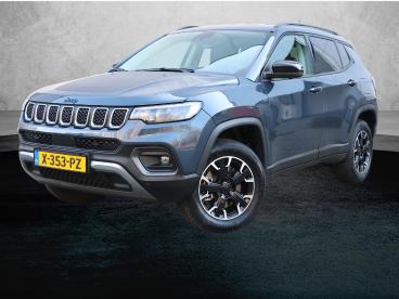 SPOTICAR Jeep Compass 4xe 240 Plug-in Hybrid Electric New Upland | Leder Tweedehands - Suv Plugin Hybrid Blauw - De Meern - 1200272635_1