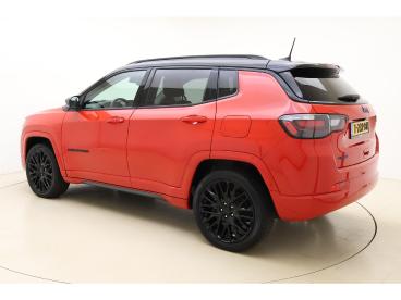 SPOTICAR Jeep Compass 4xe 240 Plug-in Hybrid Electric S Automaat | Leder Tweedehands - Suv Plugin Hybrid Rood - Leeuwarden - 1200274626_4