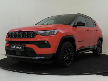 SPOTICAR Jeep Compass 4xe 240 Plug-in Hybrid Electric S | Led-koplampen Tweedehands - Suv Plugin Hybrid Rood - Bergschenhoek - 1200277032_1