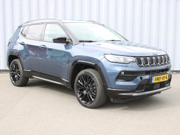 SPOTICAR Jeep Compass 4xe 240 Plug-in Hybrid Electric S | Navi / Leder / Tweedehands - Suv Plugin Hybrid Blauw - Culemborg - 1200277355_1