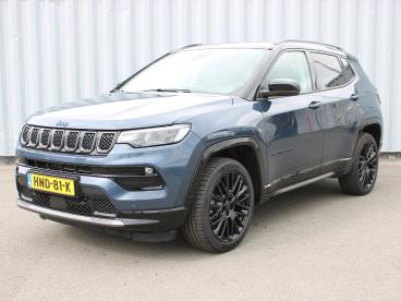 SPOTICAR Jeep Compass 4xe 240 Plug-in Hybrid Electric S | Navi / Leder / Tweedehands - Suv Plugin Hybrid Blauw - Culemborg - 1200277355_2