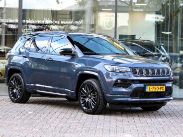 SPOTICAR Jeep Compass 4xe 240 Plug-in Hybrid Electric S | Navi / Camera Tweedehands - Suv Plugin Hybrid Blauw - Tiel - 1200277422_1