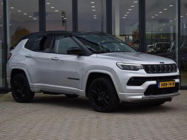 SPOTICAR Jeep Compass 4xe 240 Plug-in Hybrid Electric S Navi / Leder / C Tweedehands - Suv Plugin Hybrid Grijs - Nijmegen - 1200279348_1