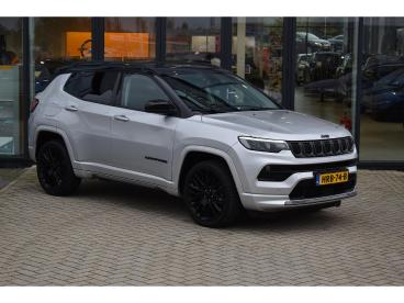 SPOTICAR Jeep Compass 4xe 240 Plug-in Hybrid Electric S Navi / Leder / C Tweedehands - Suv Plugin Hybrid Grijs - Nijmegen - 1200279348_2