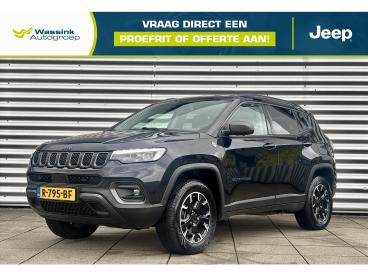 SPOTICAR Jeep Compass 1.3t 4xe Phev 240pk Awd Automaat Trailhawk Leder | Tweedehands - Suv Plugin Hybrid Zwart - Velp - 1200280667_1
