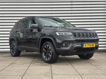 SPOTICAR Jeep Compass 1.3t 4xe Phev 240pk Awd Automaat Trailhawk Leder | Tweedehands - Suv Plugin Hybrid Zwart - Velp - 1200280667_2