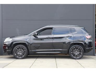 SPOTICAR Jeep Compass 4xe 240pk Plug-in Hybrid S / Navi / Keyless / Lede Tweedehands - Suv Plugin Hybrid Zwart - Amsterdam - 1200280920_2