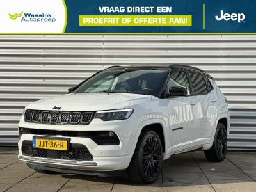 SPOTICAR Jeep Compass 1.3t 4xe 240pk E-awd Automaat S Unieke Km Stand | Tweedehands - Suv Plugin Hybrid Wit - Velp - 1200281484_1