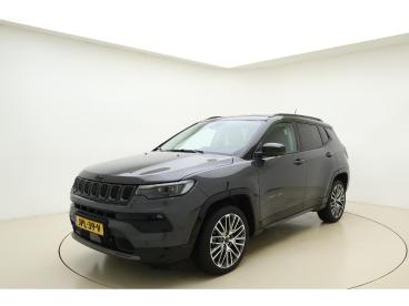 SPOTICAR Jeep Compass 1.5t 130pk Automaat E-hybrid S | Navigatie | Leder Tweedehands - Suv Hybride Grijs - Heerenveen - 1200283141_1