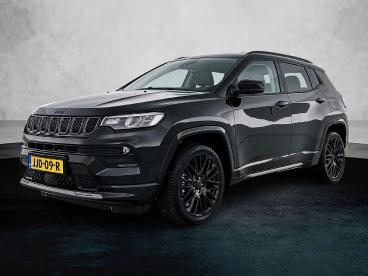 SPOTICAR Jeep Compass 4xe Plug-in Hybrid Electric S 240pk Automaat | Lag Tweedehands - Suv Plugin Hybrid Zwart - Eindhoven - 1200283181_1