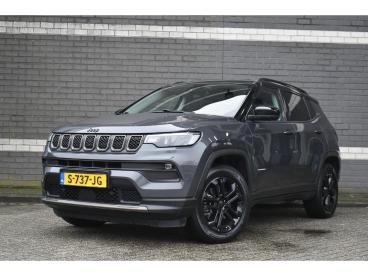 SPOTICAR Jeep Compass 4xe 240 Plug-in Hybrid Electric Upland Dodehoek Cl Tweedehands - Suv Plugin Hybrid Grijs - Mijdrecht - 1200283584_1