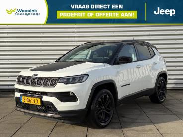 SPOTICAR Jeep Compass 1.3t Phev 4xe 240pk Eawd Automaat Upland Navigatie Tweedehands - Suv Plugin Hybrid Wit - Velp - 1200283965_1