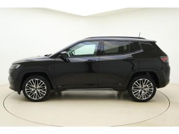 SPOTICAR Jeep Compass 1.5t E-hybrid Summit | Leder | 1450kg Trekgewicht Tweedehands - Suv Hybride Zwart - Wirdum (fr) - 1200284593_5