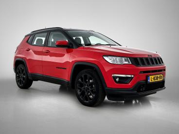 SPOTICAR Jeep Compass 1.3t Night Eagle 130pk | 1ste Eigenaar | Navigatie Tweedehands - Suv Benzine Rood - Eindhoven - 1200284867_2