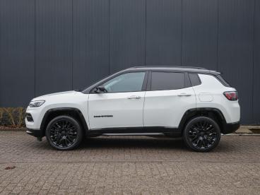SPOTICAR Jeep Compass 4xe 240pk S Automaat | Plug-in Hybrid | Leer | Sto Tweedehands - Suv Plugin Hybrid Wit - Baarn - 1200287696_3