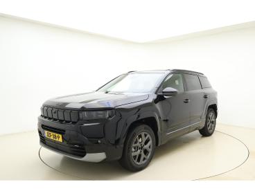 SPOTICAR Jeep Compass 1.2 E-hybrid First Edition | Panoramadak | Elektri Tweedehands - Suv Hybride Zwart - Leeuwarden - 1200288021_1