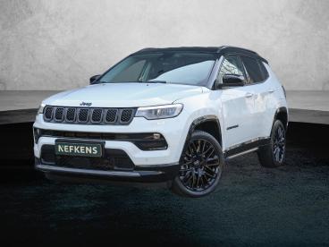SPOTICAR Jeep Compass 4xe 240pk S Automaat | Plug-in Hybrid | Leer | Sto Tweedehands - Suv Plugin Hybrid Wit - Baarn - 1200288284_1