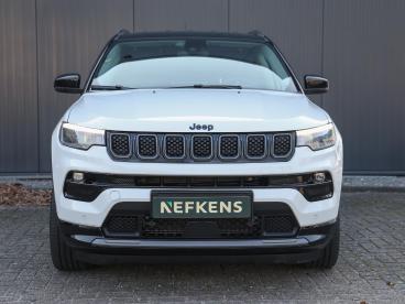 SPOTICAR Jeep Compass 4xe 240pk S Automaat | Plug-in Hybrid | Leer | Sto Tweedehands - Suv Plugin Hybrid Wit - Baarn - 1200288284_2