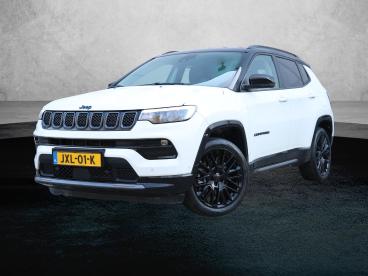 SPOTICAR Jeep Compass 4xe 240 Plug-in Hybrid Electric S | Camera | Donke Tweedehands - Suv Plugin Hybrid Wit - De Meern - 1200288404_1