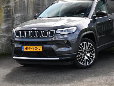 SPOTICAR Jeep Compass Limited 1.5t E-hybrid 130pk Automaat Schuif-dak | Tweedehands - Suv Hybride Grijs - Heerlen - 1200290624_2
