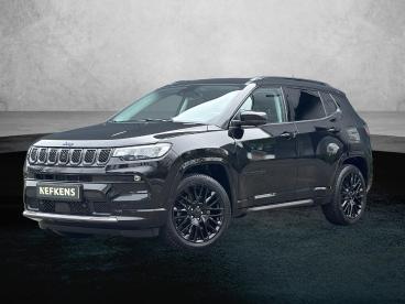 SPOTICAR Jeep Compass 4xe 240pk S Automaat | Plug-in Hybrid | 360º Camer Tweedehands - Suv Plugin Hybrid Zwart - Baarn - 1200291109_1