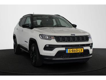 SPOTICAR Jeep Compass 4xe 240 Plug-in Hybrid Electric S Panoramadak Lede Tweedehands - Suv Plugin Hybrid Wit - Amsterdam - 1200291724_2