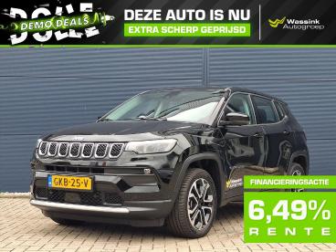 SPOTICAR Jeep Compass 1.3t 4xe Demo Deal I 190pk Altitude | Carplay | Wi Tweedehands - Suv Plugin Hybrid Zwart - Nijmegen - 1200292122_1