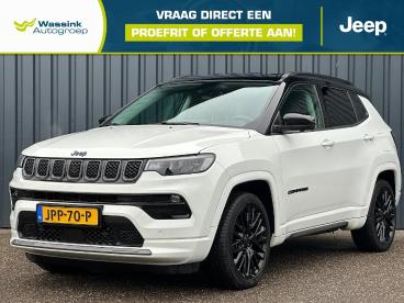 SPOTICAR Jeep Compass 1.3t 4xe 240pk Eawd Aut S Leer | Dab | 4 X 4 | Nav Tweedehands - Suv Plugin Hybrid Wit - Ruurlo - 1200292234_1