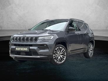 SPOTICAR Jeep Compass 1.5t E-hybrid 130pk Summit Automaat | Lederen Bekl Tweedehands - Suv Hybride Grijs - Baarn - 1200293295_1
