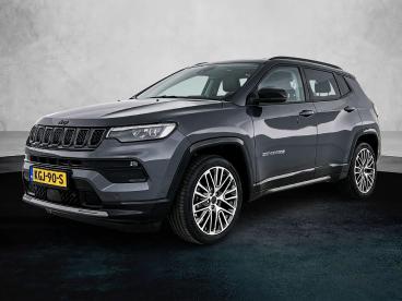 SPOTICAR Jeep Compass 1.5t E-hybrid Summit 130pk Automaat | Stoelen-pakk Tweedehands - Suv Hybride Grijs - Eindhoven - 1200293801_1