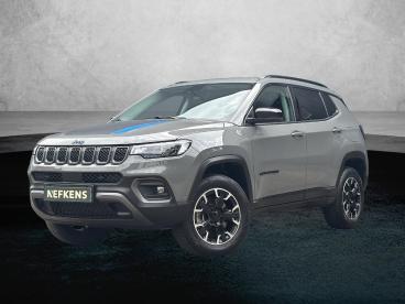 SPOTICAR Jeep Compass 4xe 240 Plug-in Hybrid Electric Trailhawk | Naviga Tweedehands - Suv Plugin Hybrid Grijs - Baarn - 1200294346_1