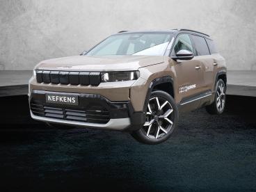 SPOTICAR Jeep Compass First Edition 74 Kwh | Pano Dak | Lm Velgen Zwart Tweedehands - Suv Elektrisch Bruin - De Meern - 1200294817_1