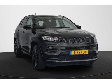 SPOTICAR Jeep Compass 4xe 240 Plug-in Hybrid Electric S Stuur-stoelverwa Tweedehands - Suv Plugin Hybrid Zwart - Amsterdam - 1200296380_2