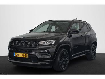 SPOTICAR Jeep Compass 4xe 240 Plug-in Hybrid Electric S Panoramadak Memo Tweedehands - Suv Plugin Hybrid Zwart - Almere - 1200296555_1