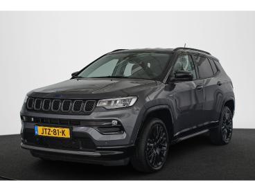 SPOTICAR Jeep Compass 4xe 240 Plug-in Hybrid Electric S Leder Stuur-stoe Tweedehands - Suv Plugin Hybrid Grijs - Almere - 1200297046_1