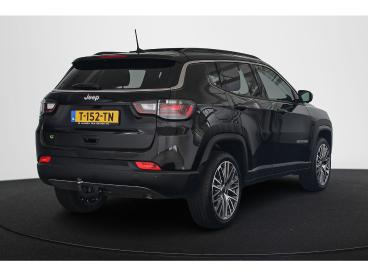 SPOTICAR Jeep Compass 1.5t E-hybrid Limited Automaat Pano Trekhaak Stuur Tweedehands - Suv Hybride Zwart - Amsterdam - 1200298886_3