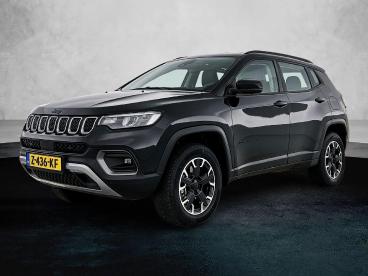 SPOTICAR Jeep Compass 4xe 240 Plug-in Hybrid Electric Overland Tweedehands - Suv Plugin Hybrid Zwart - Eindhoven - 1200299184_1