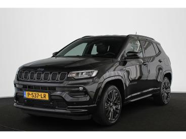 SPOTICAR Jeep Compass 4xe 240 Plug-in Hybrid Electric S Stuur-stoelverwa Tweedehands - Suv Plugin Hybrid Zwart - Amsterdam - 1200299993_1