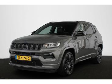 SPOTICAR Jeep Compass 4xe 240 Plug-in Hybrid Electric S Panoramadak Stoe Tweedehands - Suv Plugin Hybrid Grijs - Mijdrecht - 1200300648_1