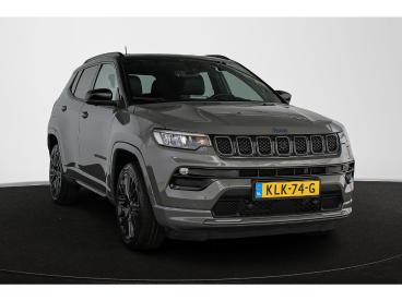 SPOTICAR Jeep Compass 4xe 240 Plug-in Hybrid Electric S Panoramadak Stoe Tweedehands - Suv Plugin Hybrid Grijs - Mijdrecht - 1200300648_2