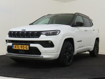 SPOTICAR Jeep Compass 4xe 240pk Plug-in Hybrid Electric S Stoel En Stuur Tweedehands - Suv Plugin Hybrid Wit - Naaldwijk - 1200301024_1