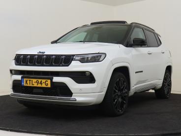 SPOTICAR Jeep Compass 4xe 240 Plug-in Hybrid Electric S | Schuifdak | Le Tweedehands - Suv Plugin Hybrid Wit - Bergschenhoek - 1200301026_1