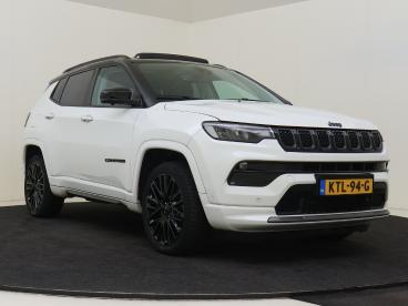 SPOTICAR Jeep Compass 4xe 240 Plug-in Hybrid Electric S | Schuifdak | Le Tweedehands - Suv Plugin Hybrid Wit - Bergschenhoek - 1200301026_3