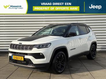 SPOTICAR Jeep Compass 1.3t Phev 4xe 240pk Eawd Automaat Upland Navigatie Tweedehands - Suv Plugin Hybrid Wit - Arnhem - 1200303152_1