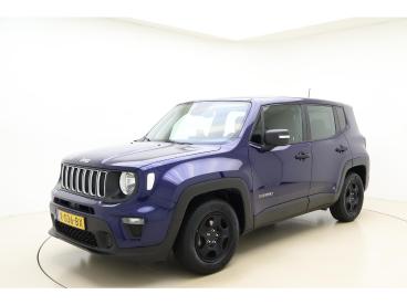SPOTICAR Jeep Renegade 1.0t Opening Edition Airco | Trekhaak | Weinig Kil Tweedehands - Suv Benzine Blauw - Leeuwarden - 1200276462_1
