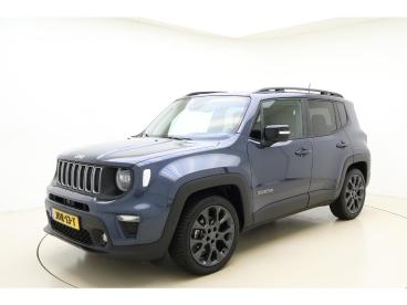 SPOTICAR Jeep Renegade 1.5t 130pk E-hybrid S Automaat | Navigatie | Clima Tweedehands - Suv Hybride Blauw - Heerenveen - 1200278376_1