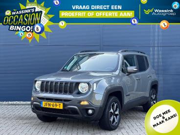 SPOTICAR Jeep Renegade 1.3t 240pk Phev | Vierwielaandrijving | Stuur&stoe Tweedehands - Suv Plugin Hybrid Grijs - Nijmegen - 1200278669_1