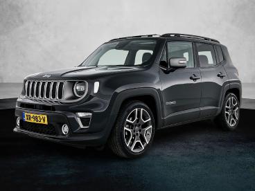 SPOTICAR Jeep Renegade 1.3t Freedom 150pk Automaat | Trekhaak | Navigatie Tweedehands - Suv Benzine Zwart - Eindhoven - 1200281418_1