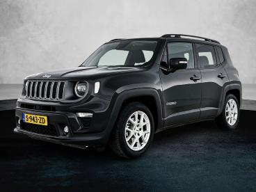SPOTICAR Jeep Renegade 1.5t E-hybrid Limited 130pk Automaat | Trekhaak | Tweedehands - Suv Hybride Zwart - Eindhoven - 1200285076_1